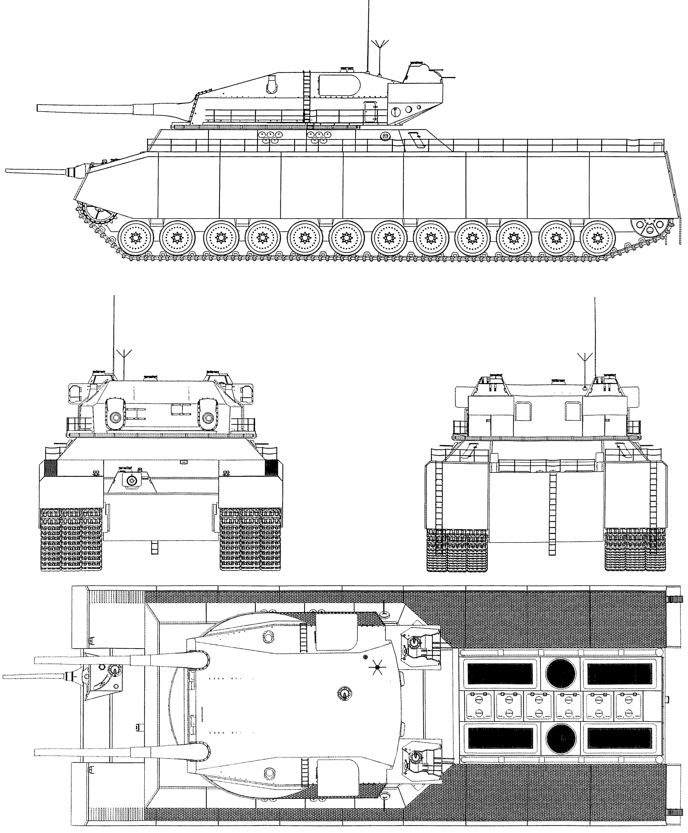 Landkreuzer P. 1000 Ratte blueprint | tanks | Pinterest | Ratten, Mäuse