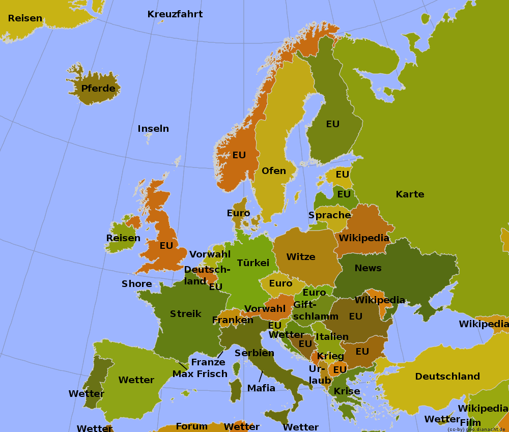 weltkarte europa ~ World Of Map