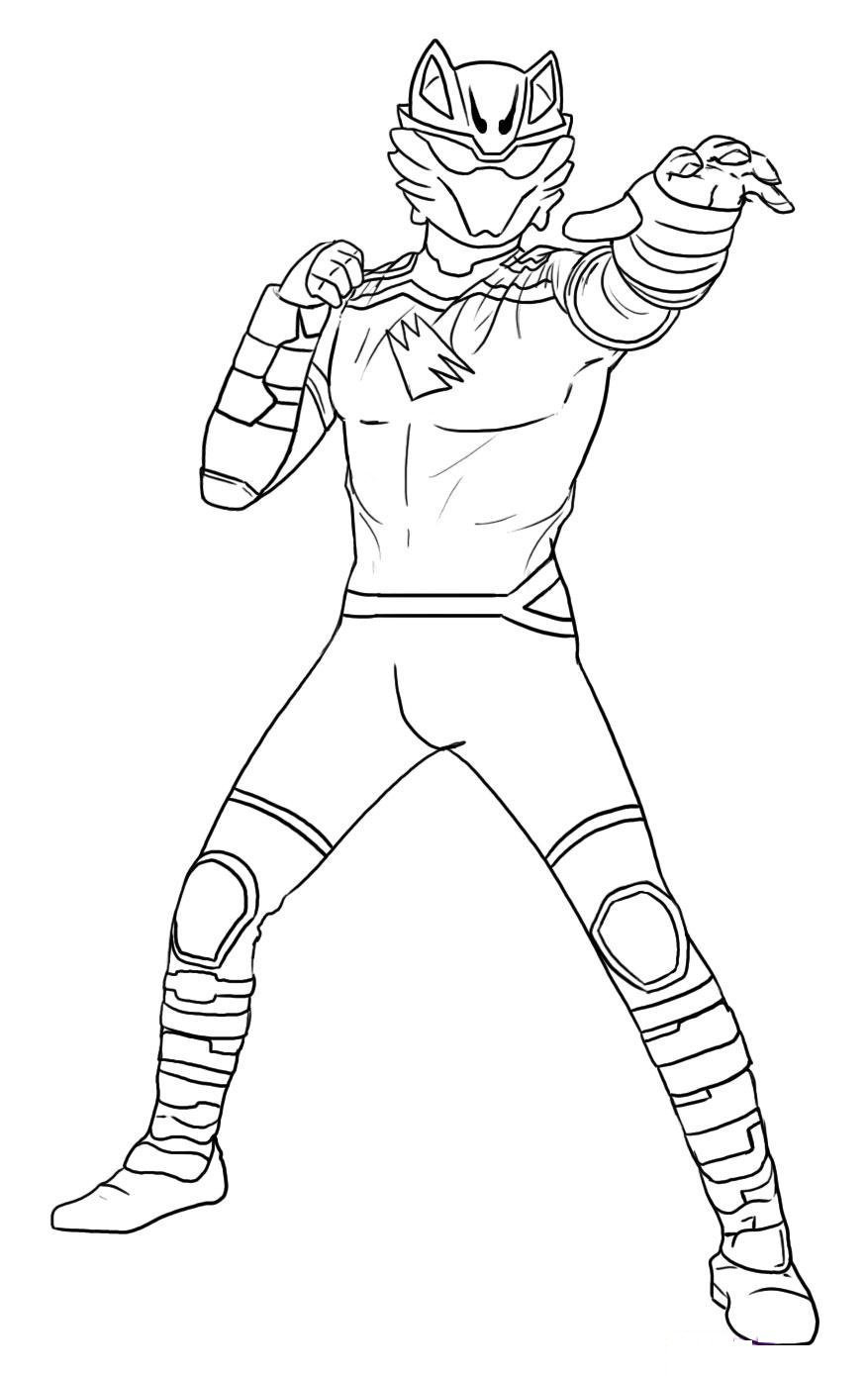 Power Rangers Coloring Pages – Free Coloring Pages