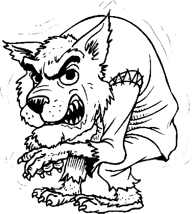 9 Best Werewolves Coloring Pages for Kids - Updated 2018