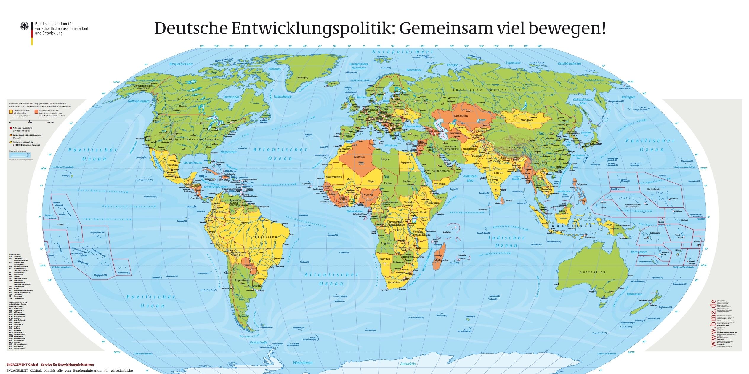 Weltkarte Mit Beschriftung Der Länder - Deutschlandkarte 2023