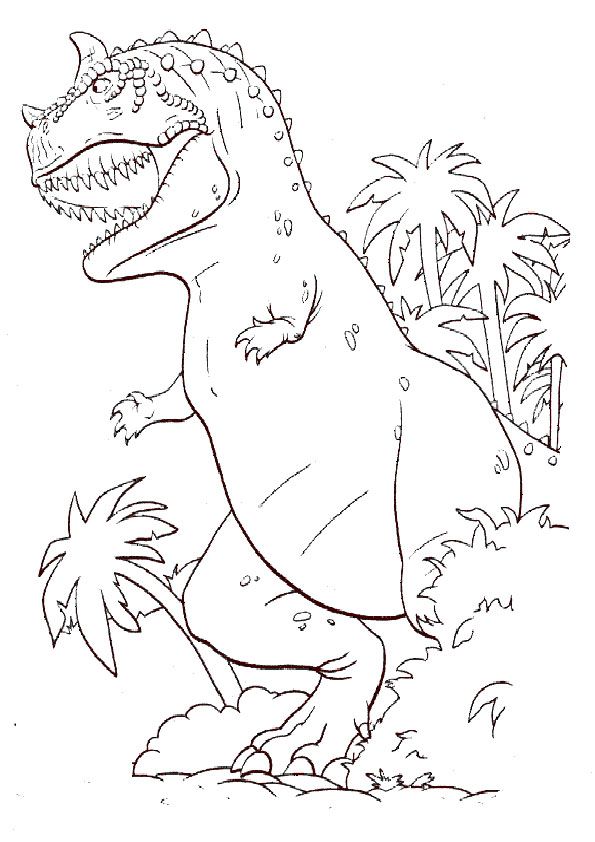 Ausmalbilder Dinosaurier | Dinosaur coloring pages, Dinosaur coloring