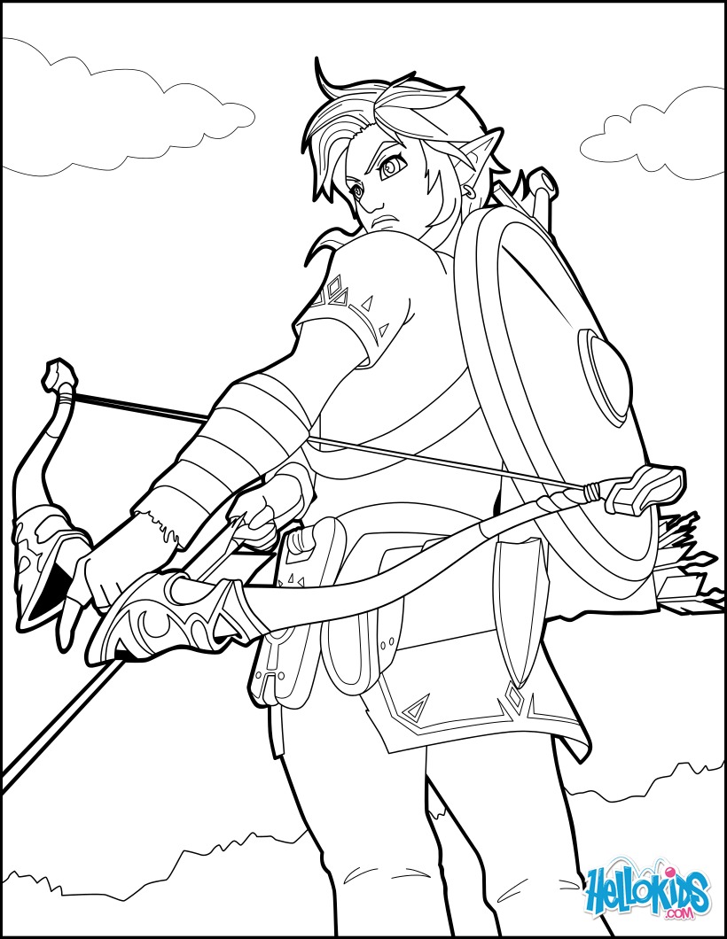 Coloring Pages Legend Of Zelda at GetDrawings | Free download