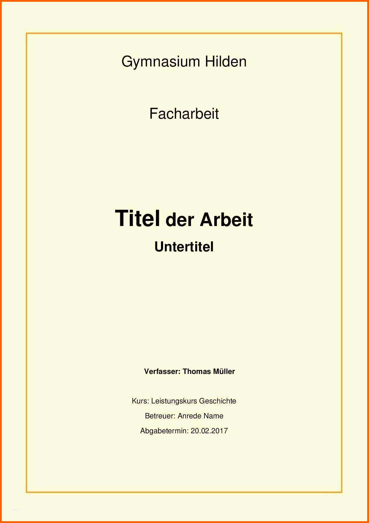 Essay Deckblatt Deckblatt Zur Hausarbeit Tipps Vorlagen Fur Den | My