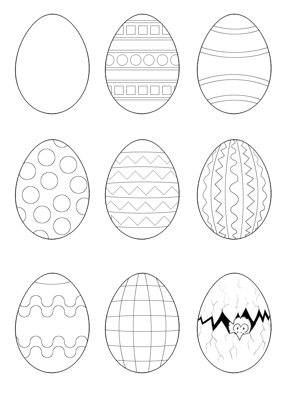 Ostereier Malvorlagen Kostenlos - kinderbilder.download | kinderbilder