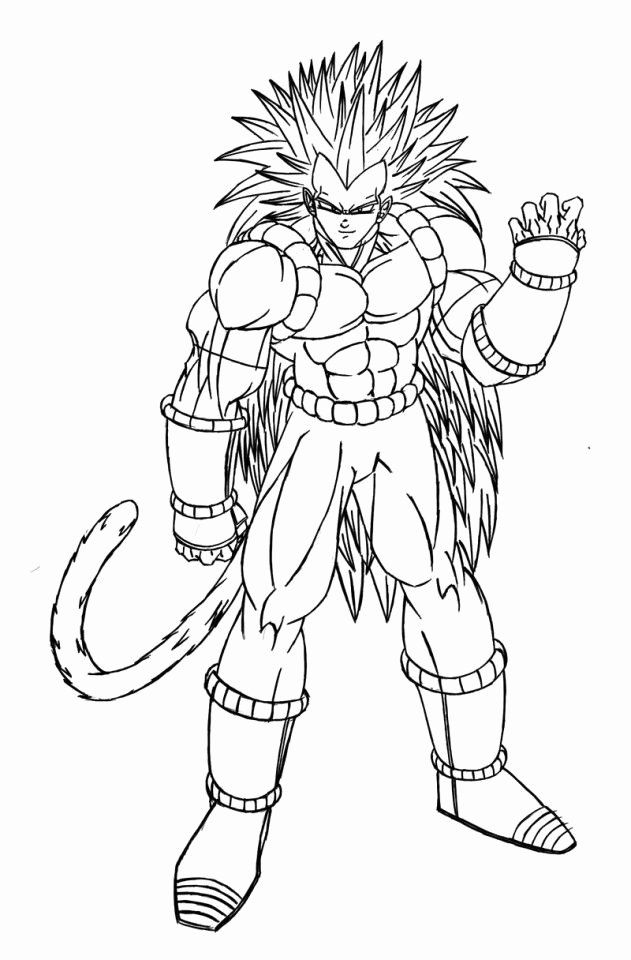 Dragon Ball Z Coloring Pages Printable Inspirational Goku Coloring