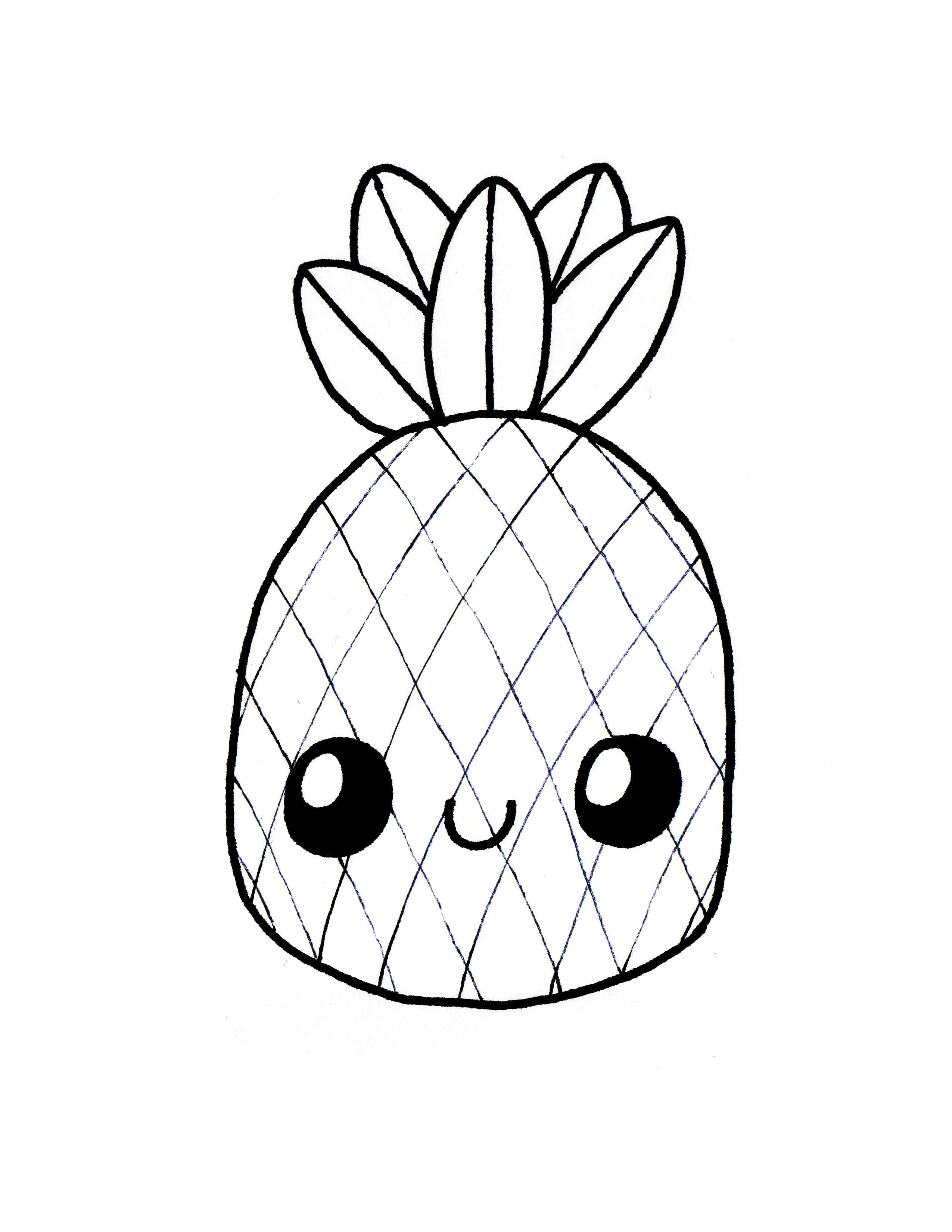 Kawaii Coloring pages. Print unusual characters, 100 images