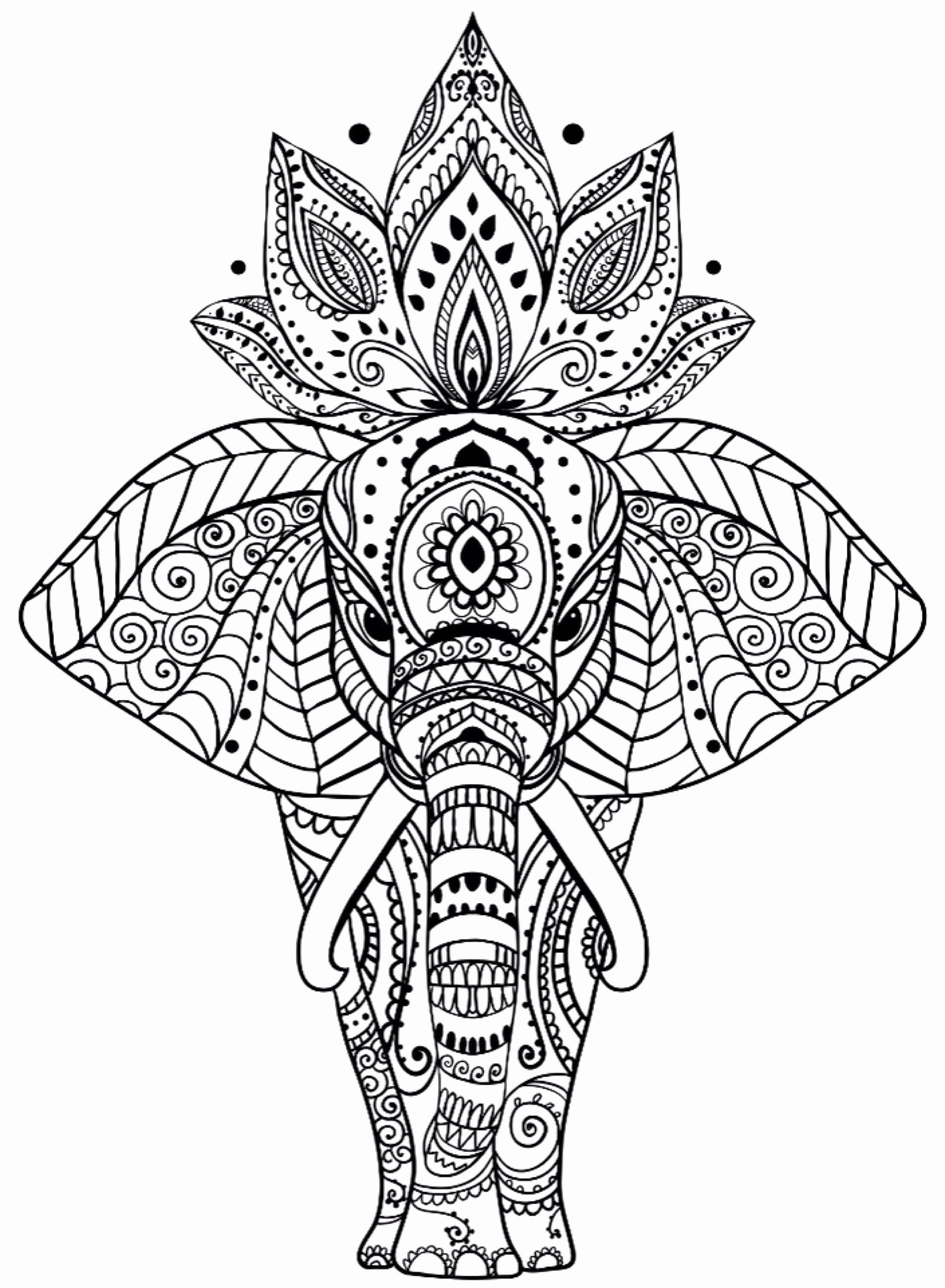 Elefant Mandala Malvorlagen Awesome Animal Mandala Malvorlagen Lovely