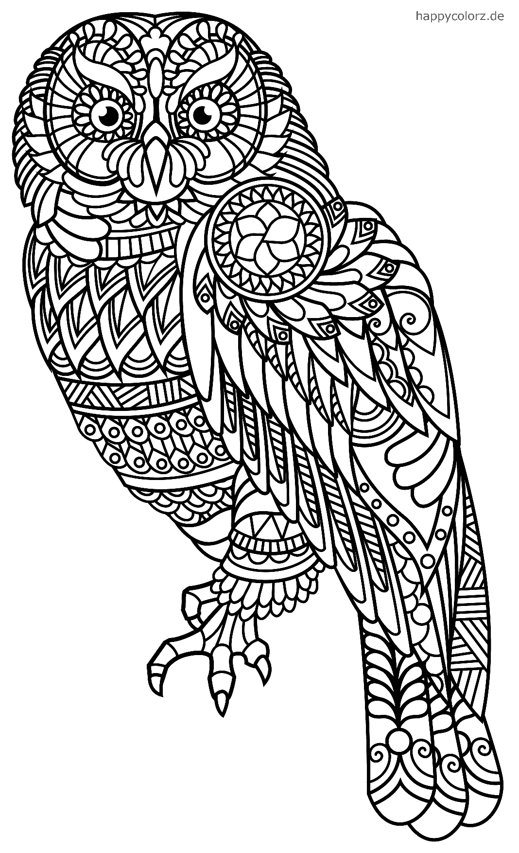 Animal Mandala » Mandala Animals Coloring Pages and sheets