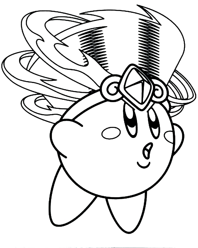 Ausmalbilder Kirby